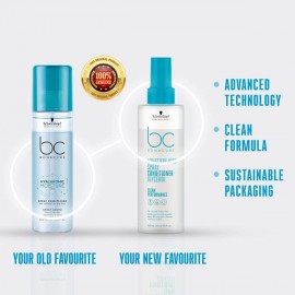 Schwarzkopf Professional Bonacure Hyaluronic Moisture Kick Spray Conditioner 200ml