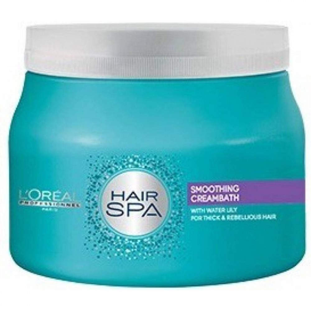 L'Oreal Professionnel Hair Spa Smoothing Cream Bath 490g | Janvi Cosmetic  Store