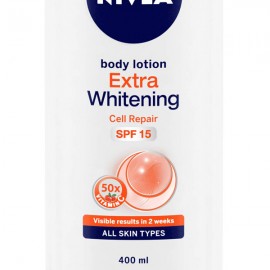 Nivea Extra Whitening Cell Repair Body Lotion SPF 15 -400ml