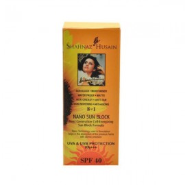 Shahnaz Husain nano sun block pack of 2 - SPF 40 PA+++(160 g)