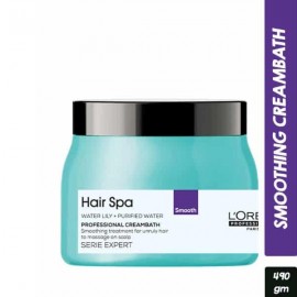 L'Oreal Proffesional Hair Spa Smoothing Cream Bath 490g