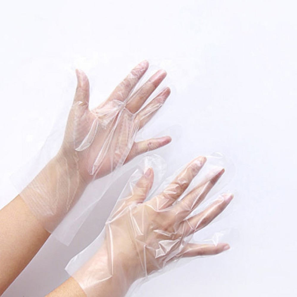 Disposable Plastic Gloves (80pcs)