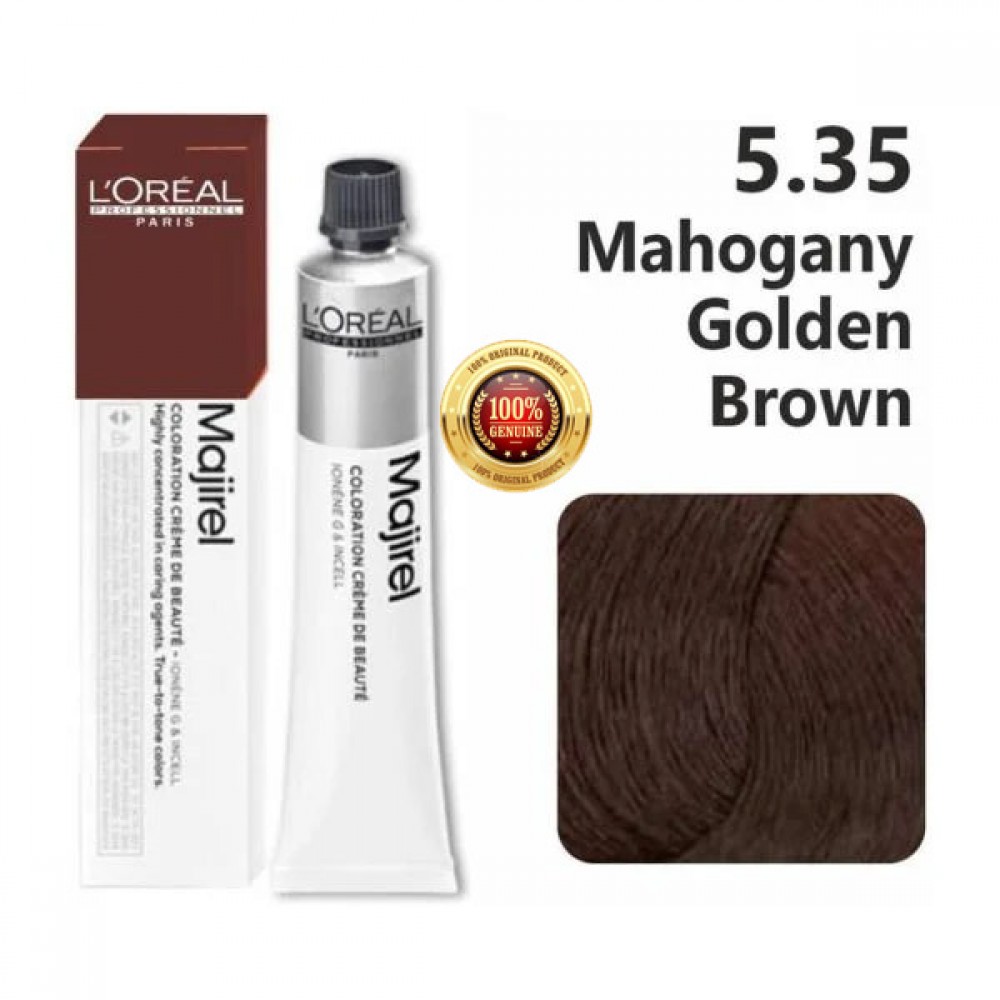 L'Oreal Professionnel Paris Majirel - 5.35 (Mahogany Golden Light Brown)