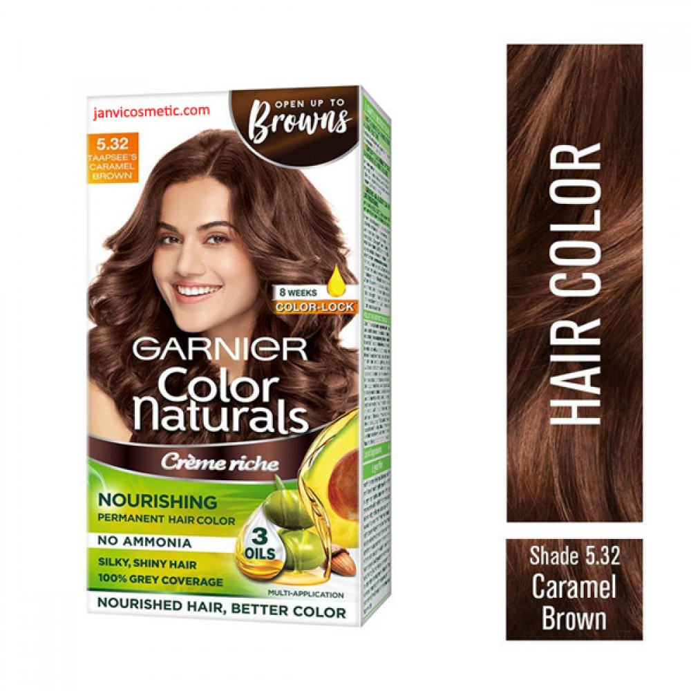 Buy Garnier Color Naturals Mini Creme Hair Color  - Brown at best  price| Janvi Cosmetic Store