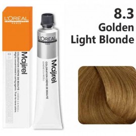 L'oreal Professionnel Paris Majirel Hair Color - 8.3 (Golden Light Blonde)
