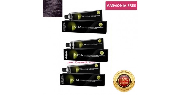 L'Oreal Professionnel Inoa Hair Colour No 1 Black 60 GPack of 3 Inoa |  Janvi Cosmetic Store