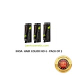 L'Oreal Professionnel Inoa Hair Colour No 4 Brown 60g -Pack of 3