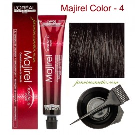 Loreal Professionnel Majirel Hair Color Cream No. 4 Brown-Loreal  Professionnel Majirel Hair Color Cream No. 4 Brown-L'oreal   Colour -Majirel | Janvi Cosmetic Store