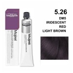 L'oreal Professionnel Paris Majirel Hair Color - 5.26 (Iridescent Red Light Brown) (60ml) - NEW