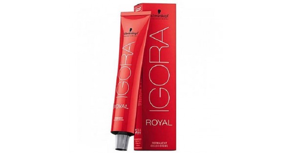 Buy Schwarzkopf Professional Igora Royal Absolutes Permanent AntiAge Color  Creme 480 Medium Brown Red Natural Online in India  Pixies