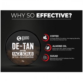 Beardo De-Tan Face Scrub 100ml for Men 