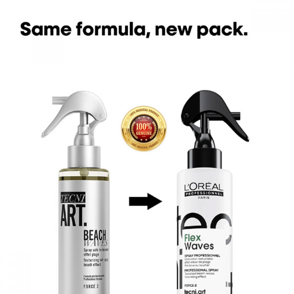 L'Oreal Professionnel Tecni art Flex Waves Texurizing Salt Spray 250ml- Force 2