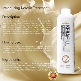 Kerafill Keratin Treatment - 1000Ml