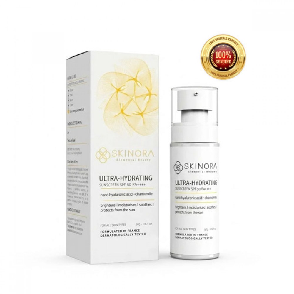 Skinora Ultra Hydrating Sunscreen SPF 50 PA++++| For All Skin Types