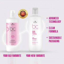 Schwarzkopf Professional Bonacure pH 4.5 Color Freeze Sulfate Free Micellar Shampoo 1000ml