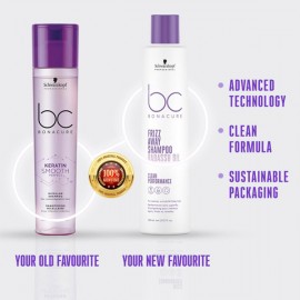 Schwarzkopf Professional Bonacure Keratin Smooth Perfect Micellar Shampoo 250ml