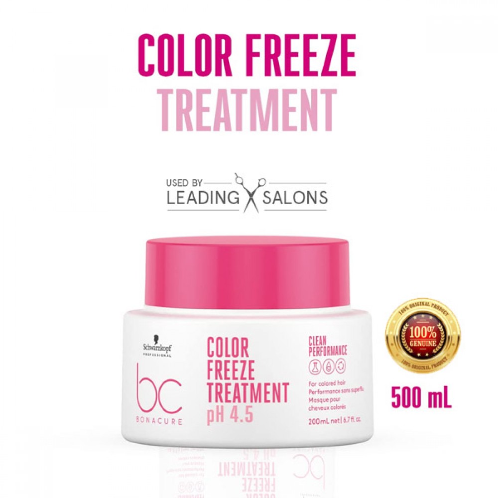Schwarzkopf Professional Bonacure pH 4.5 Color Freeze Treatment 200ml