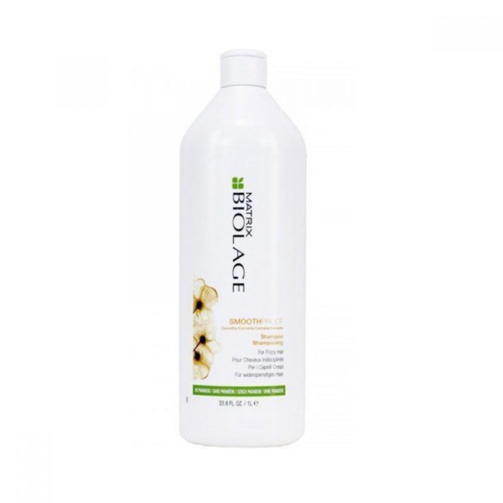 Matrix Biolage Smooth Proof Camellia Smoothing Shampoo For Frizzy Hair 1l-Matrix  Biolage Shampoo For Frizzy Hair  | Janvi  Cosmetic Store