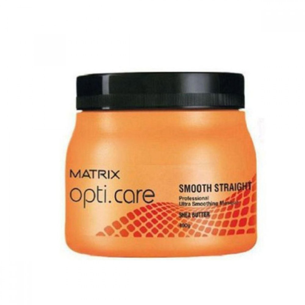 Matrix Opti Care Smooth Straight Hair Mask 490g-Matrix Opti Care Hair Mask   & Care-Mask -Conditioner | Janvi Cosmetic Store