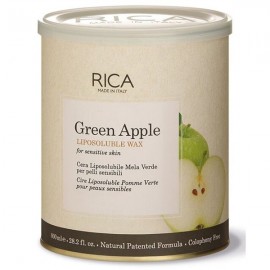 Rica Liposoluble Green Apple Cream Wax 800ml